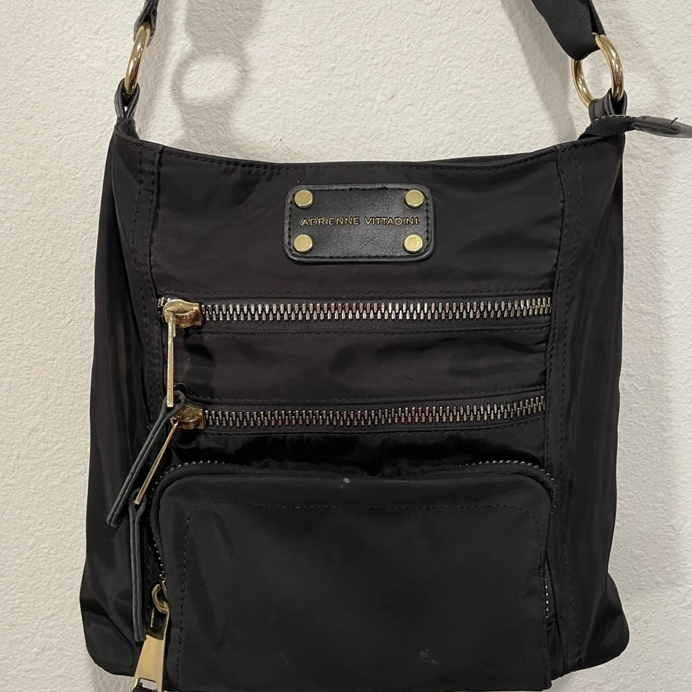 ADRIENNE VITTADINI Black Crossbody Bag